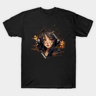 Spooky Gamer Girl T-Shirt